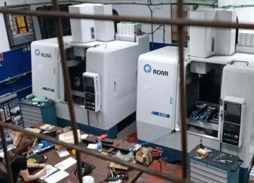 Imagem da suposta fábrica de móveis em que foram encontrados os materiais para montagem dos fuzis em 2023 -  (crédito: Polícia Federal/Divulgação)