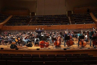 Orquestra Filarmônica de Minas Gerais -  (crédito: Flora Silberschneider/Divulgação)