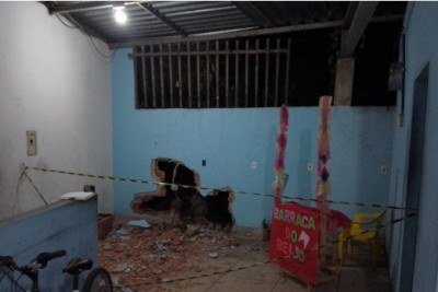 Chuva causa deslizamentos em BH e região metropolitana
 -  (crédito: Defesa Civil de BH)