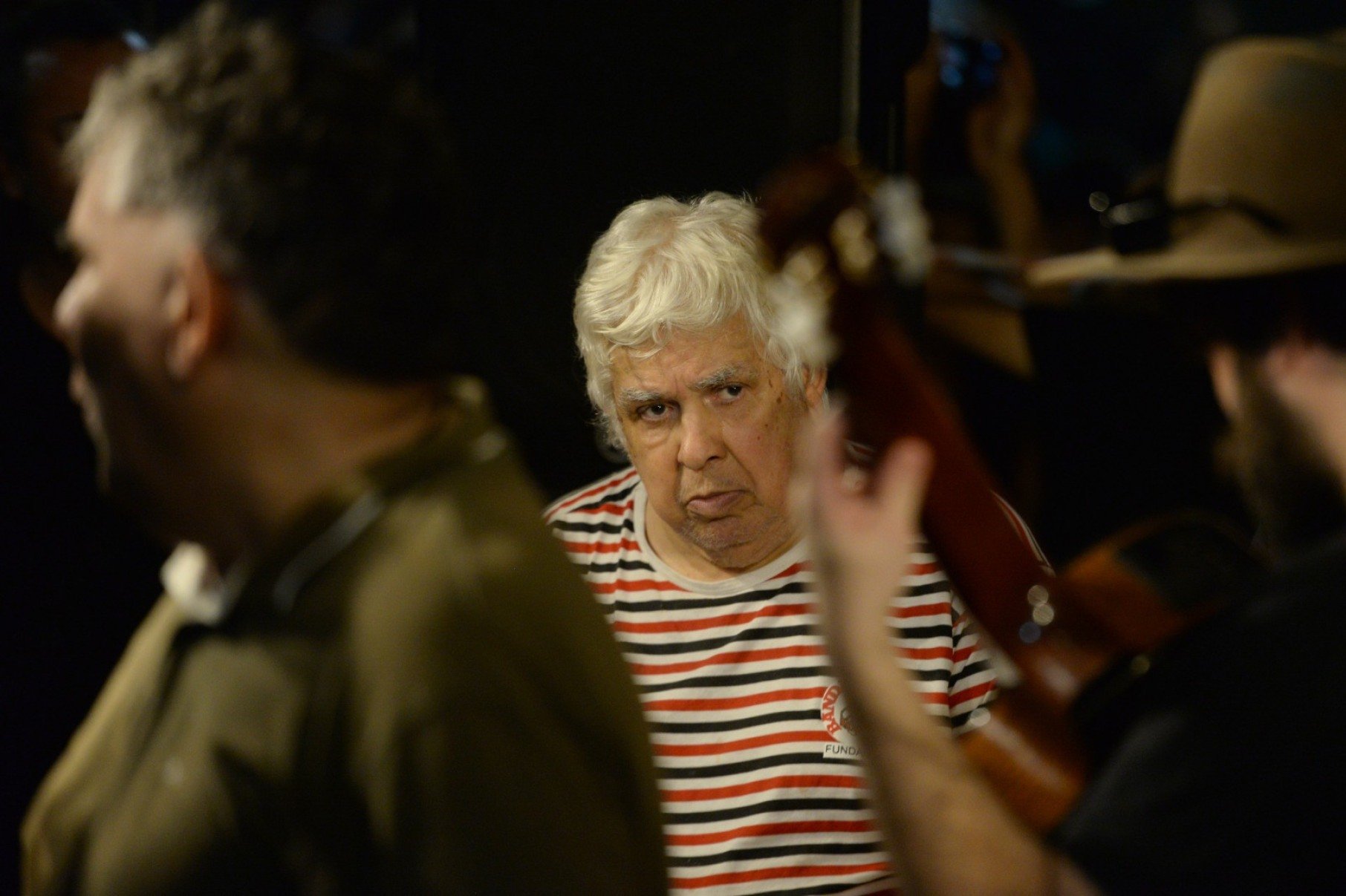 Também se apresentou Marilton Borges, irmão de Lô e responsável por dar o apelido ao cantor e compositor, cujo nome de batismo é Salomão Borges Filho.-Túlio Santos/EM/D.A.Press