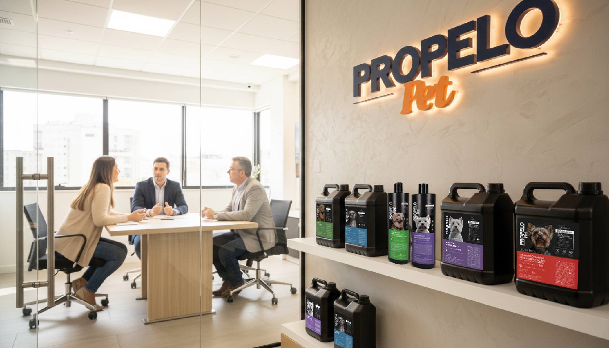 Propelo traz novo padrão ao shampoo pet profissional - DINO