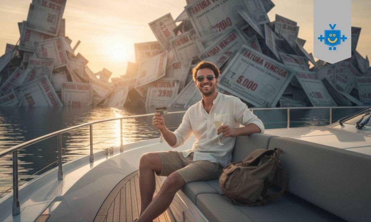 Cartão de crédito pode até parecer liberdade. Mas se você não cuidar, as dívidas viram uma montanha. -  (crédito: Reprodução Educando seu Bolso)