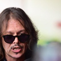 Gabriel Guedes, filho de Beto Guedes, comparece a velório de Lô Borges - Leandro Couri/EM/D.A Press