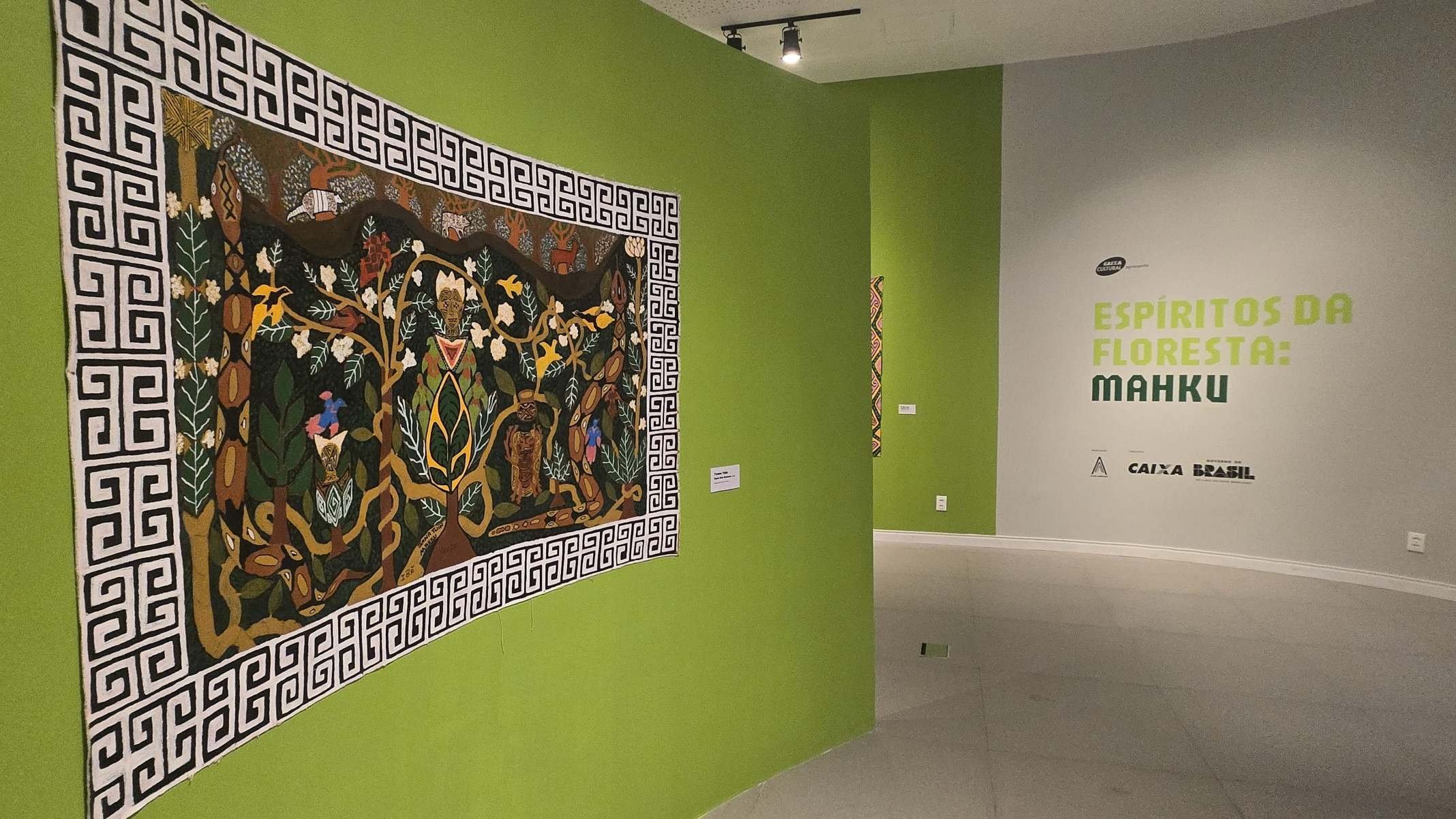 Exposição Espíritos da Floresta: MAHKU destaca a arte indígena contemporânea

-Carlos Altman/EM