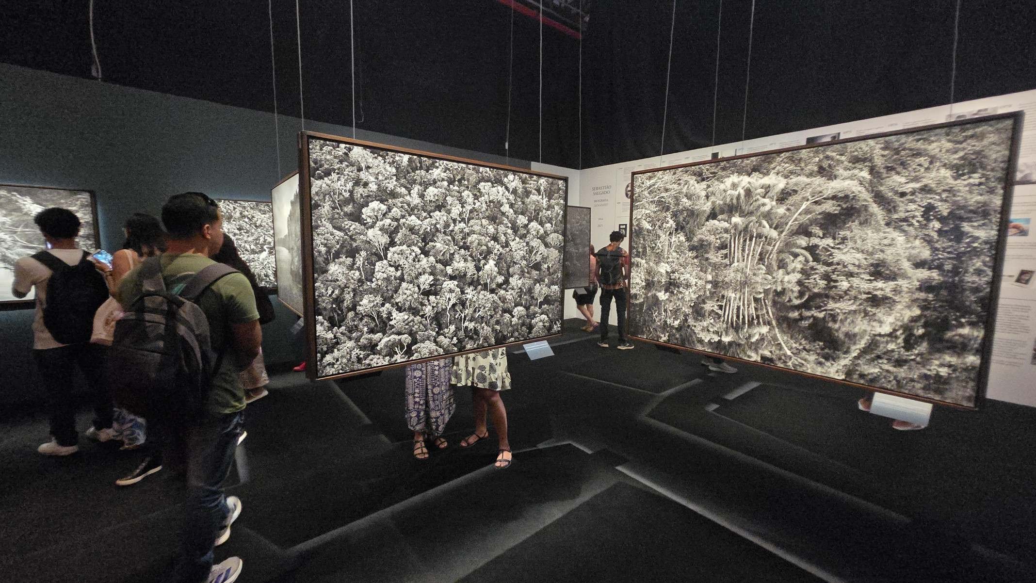 Exposição Amazônia, do fotógrafo Sebastião Salgado, mostra a grandiosidade da floresta equatorial-Carlos Altman/EM