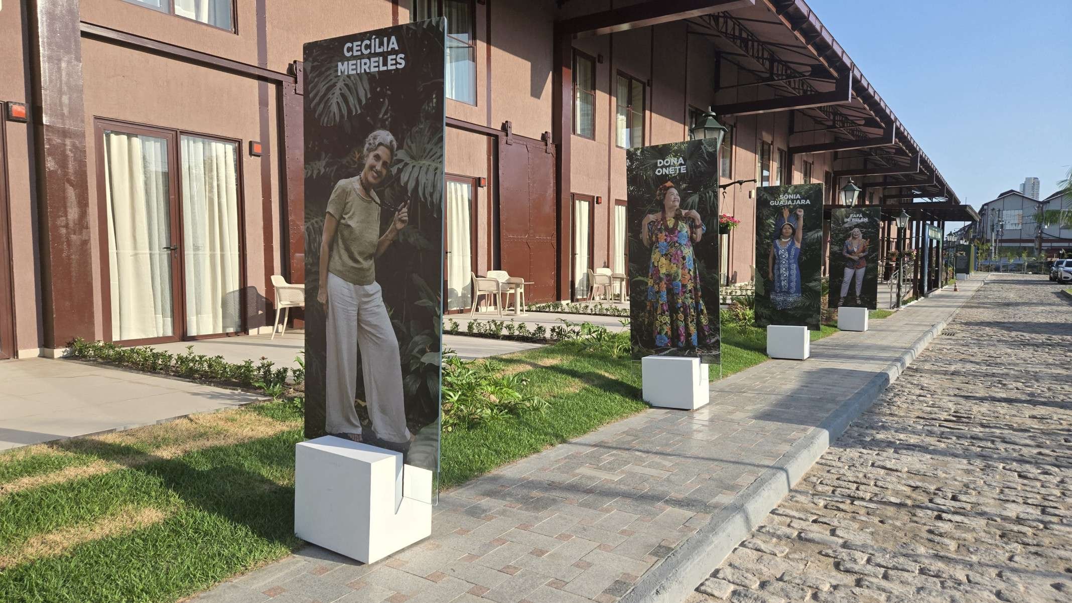 Na inauguração, mulheres marcandas do Brasil como Cecília Meireles, Dona Onete, Sônia Guajajara e Fáfá de Belém receberam homenagens-Carlos Altman/EM