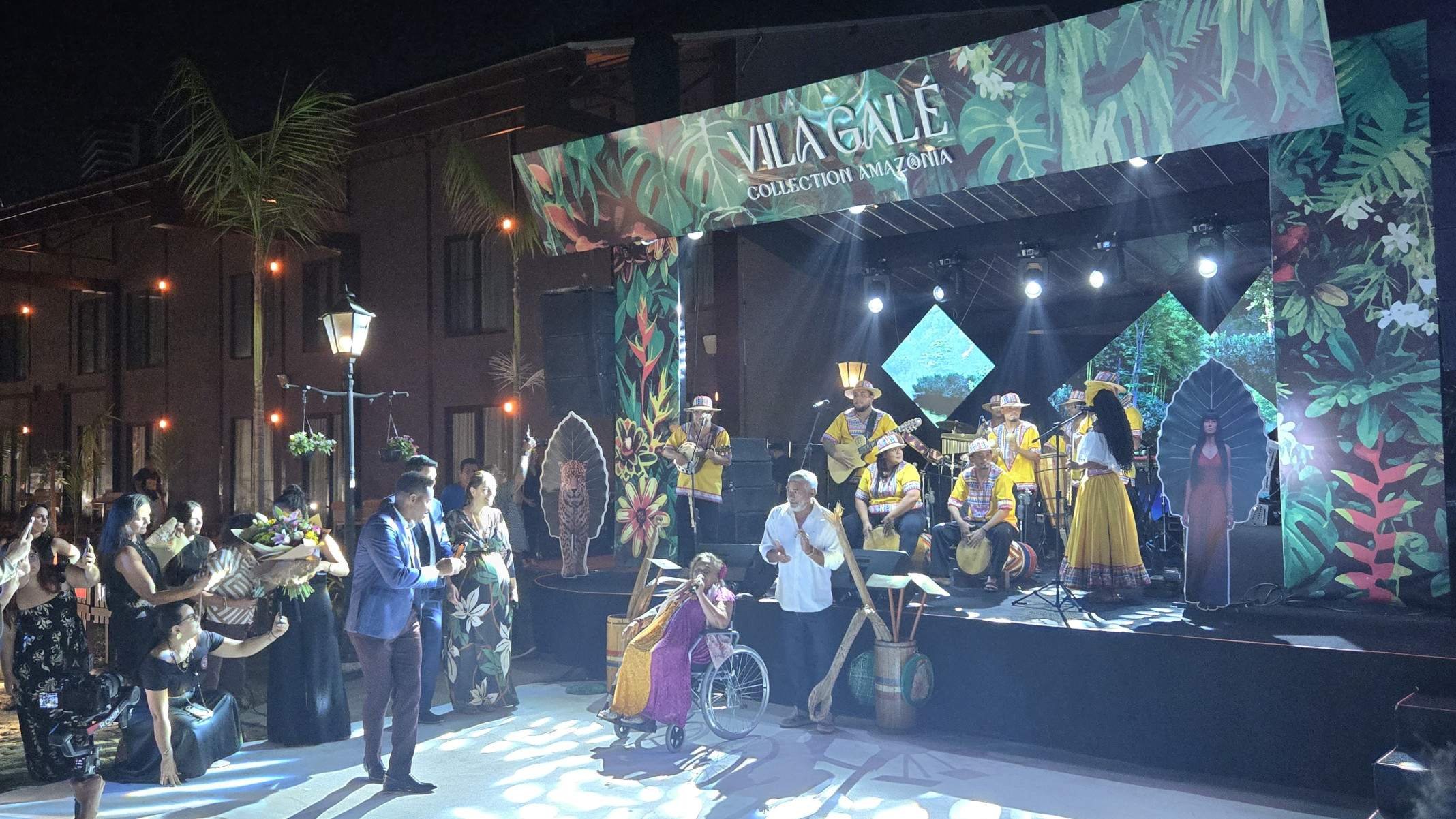 Rainha do Carimbó, Dona Onete, foi a grande sensação na inauguração do Vila Galé Amazônia-Carlos Altman/EM