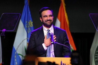 Zohran Mamdani foi eleito como prefeito de Nova York -  (crédito: AFP)