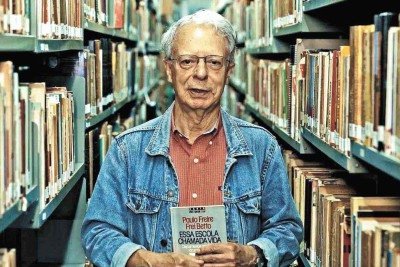 'Múltiplos: Os percursos literários de Frei Betto' tem sessão às 19h no Cine Santa Tereza. O filme ficará disponível on-line a partir de amanhã -  (crédito: Luis Monteiro/Mirar Lejos/Divulgação)