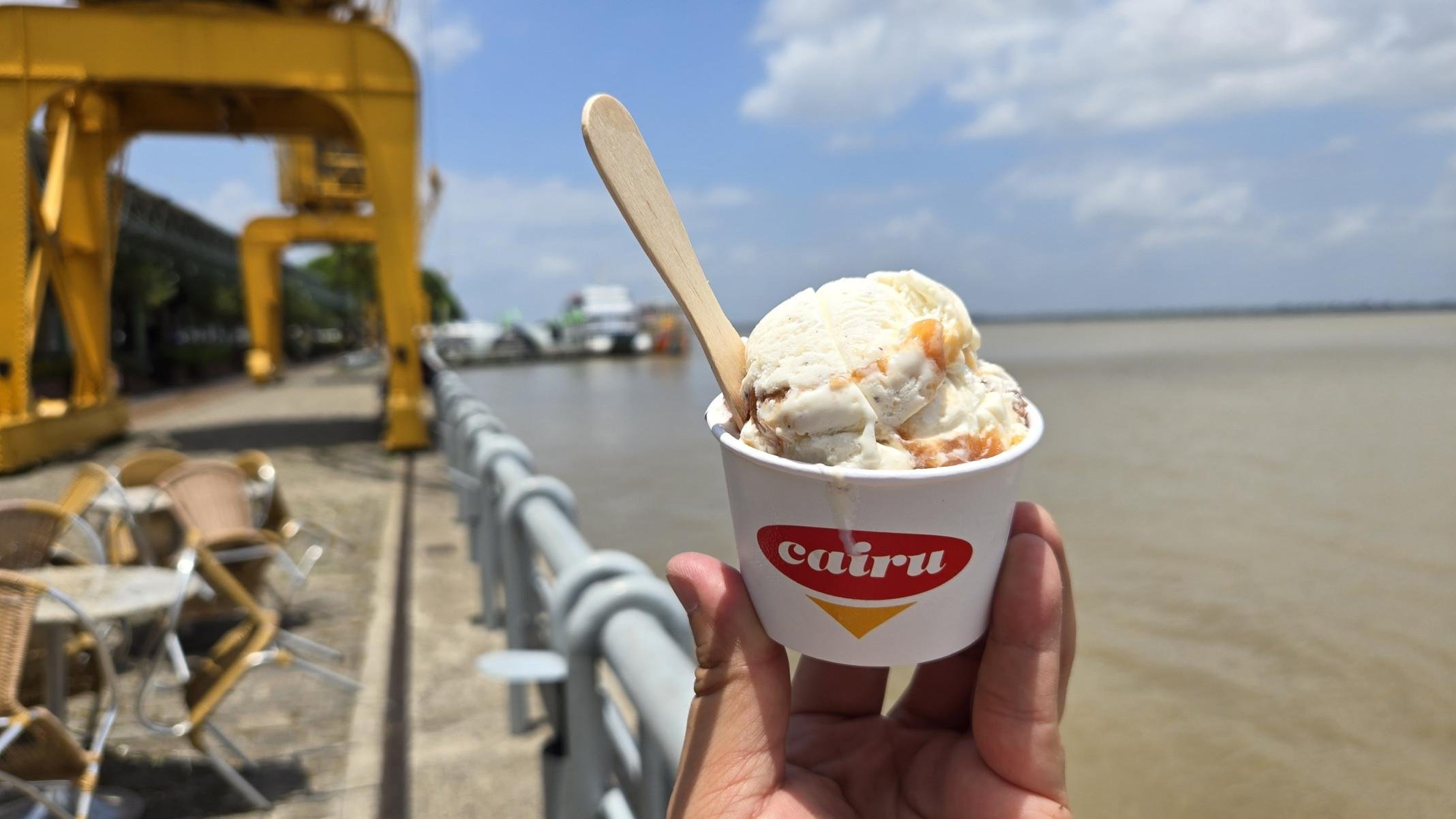 Na Estação das Docas, não deixe de provar o premiado carimbó, da sorveteria Cairu

-Carlos Altman/EM