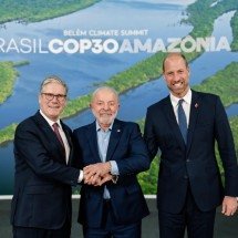 Lula se reúne com príncipe William e primeiro-ministro do Reino Unido - Ricardo Stuckert / PR