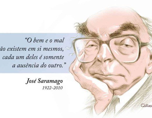Homenagem a José Saramago -  (crédito: Quinho)