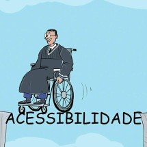Brasil contava com 233 magistrados com deficiência em 2024 - @izanio_charges