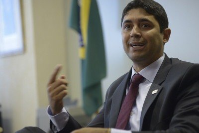 Wagner Rosário, quando ocupava o cargo de ministro-chefe da Controladoria-Geral da União durante o governo do ex-presidente Jair Bolsonaro -  (crédito:  Carlos Vieira/CB/D.A. Press)