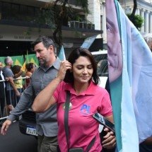 'Bolsonaro é a única opção. Se não for, não tem democracia', diz Michelle - Gladyston Rodrigues/EM/D.A. Press