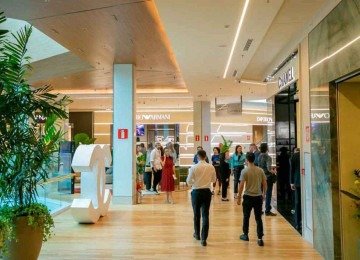 O Diamond Mall, que investiu R$ 86 milhões para inaugurar no fim do ano passado o seu quarto piso comemora agora um ano da expansão -  (crédito: Divulgação)
