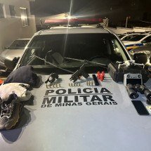 Trio suspeito de ataque a bancos no Sul de Minas é preso pela Rotam - PMMG