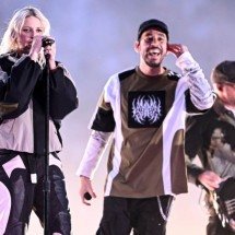 Linkin Park faz 'chá revelação' de fã durante show no Brasil - Getty Images
