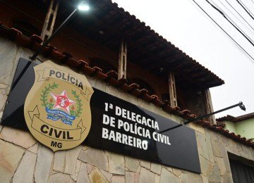 Armas foram extraviadas da 1ª Delegacia de Polícia Civil do Barreiro, localizada no bairro Jardinópolis -  (crédito: Leandro Couri/EM/D.A. Press)