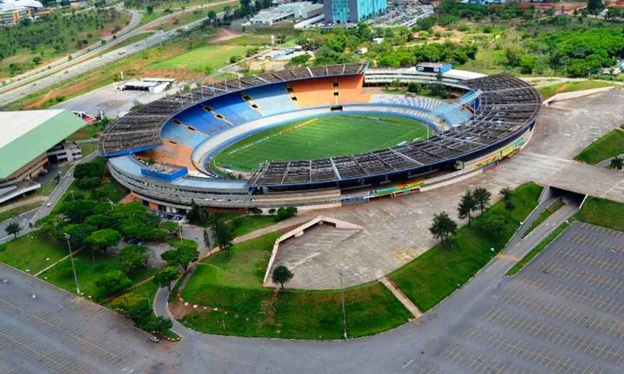 O Estádio Serra Dourada, em Goiânia, foi palco do polêmico jogo entre Atlético e Flamengo, pela Copa Libertadores de 1981, que custou a eliminação ao alvinegro -  (crédito: Divulgação)