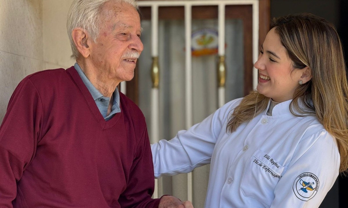 Brasil está envelhecendo sem cuidadores suficientes - (crédito: DINO)