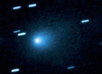 Sinais de r&aacute;dio foram emitidos pelo cometa 3I/ATLAS -  (crédito: Divulga&ccedil;&atilde;o/NASA)