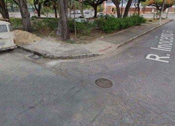 Trecho entre as ruas Maria Izabel Curty e Inocência muda para mão única nesse sentido -  (crédito: Street View)