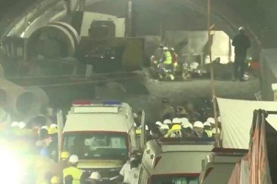 Uma história de sobrevivência impressionante. Foi o que viveu um grupo de 41 operários durante mais de duas semanas em um túnel na Índia. Relembre o que aconteceu! -  (crédito: reprodução)