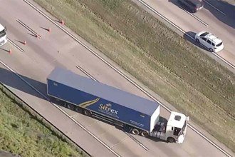 Bomba em carreta que bloqueou Rodoanel era de tubo de papelão e fios 