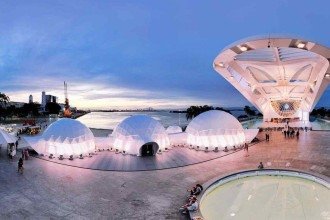 Inteligência artificial cria imagens do futuro no Museu do Amanhã