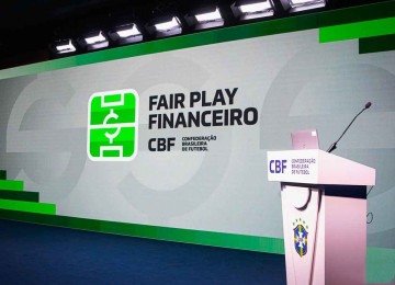 A última reunião do Grupo de Trabalho (GT) do fair play financeiro da CBF foi realizada esta semana no auditório da sede da entidade, no Rio -  (crédito: Júnior Souza / CBF)