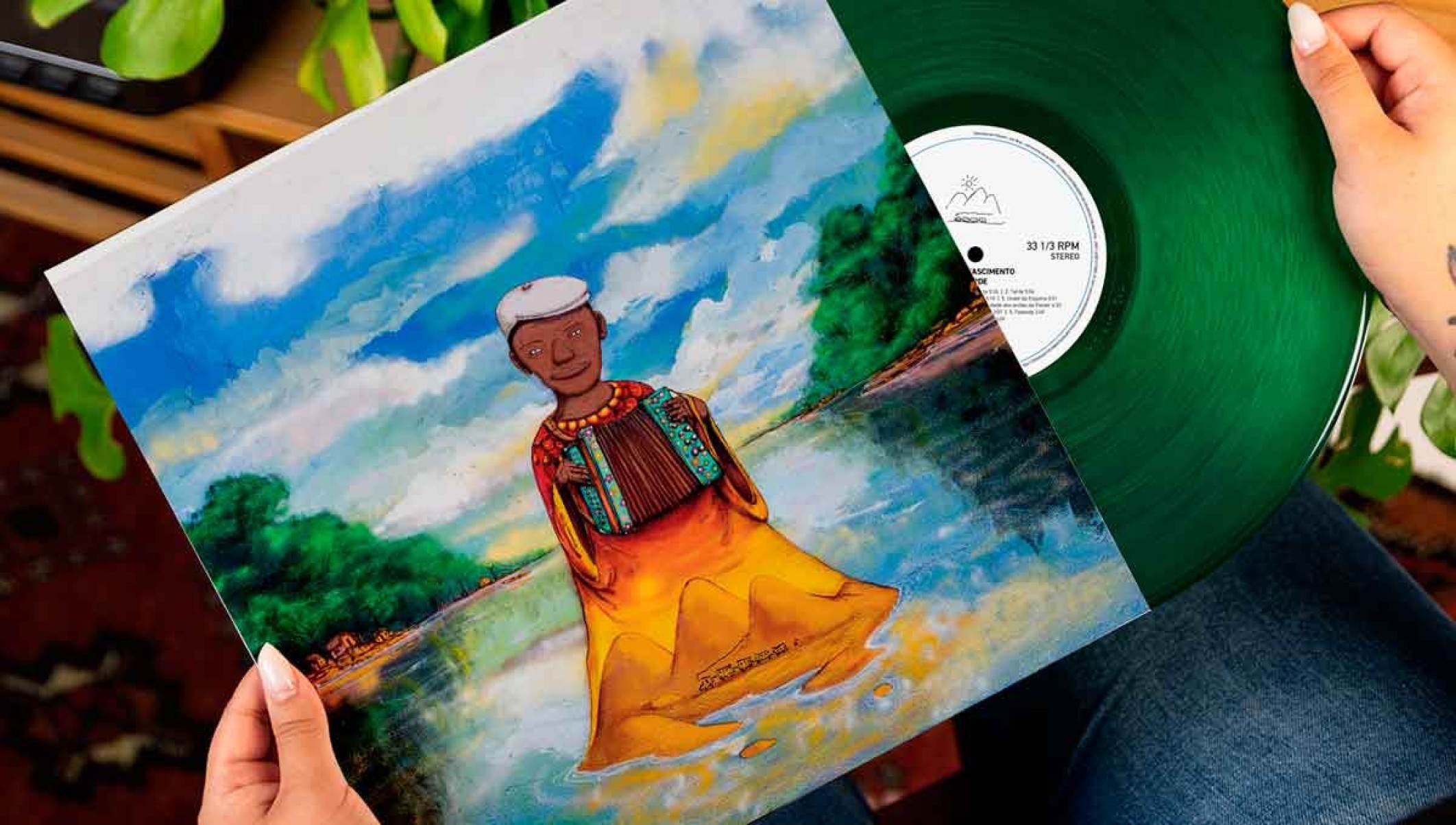 Capa do &aacute;lbum tarde, de milton nascimento 