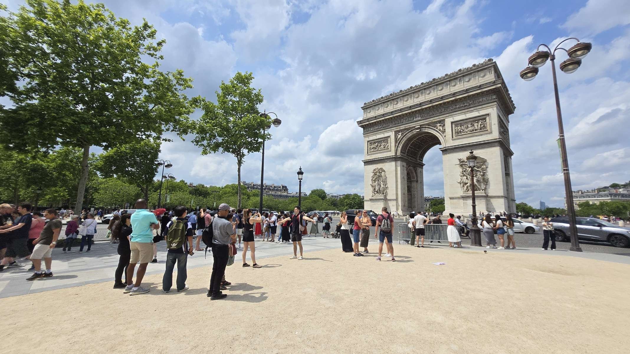 Arco do Triunfo, monumento erguido a pedido de Napoleão Bonaparte-Carlos Altman/EM
