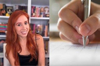 Candidata encontra sua própria reportagem na prova do Enem