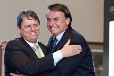As razões da pressa de Bolsonaro para encontros com Tarcísio e Castro -  (crédito: Platobr Politica)
