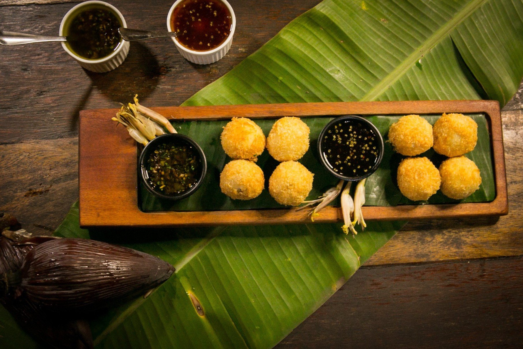 Evolução da Gula
Bolinho de coração de bananeira-Prefeitura de Nova Lima/Divulgação