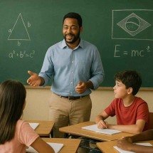 O que faz um professor? - imagem criada por inteligência artificial/Acervo Estado de MInas