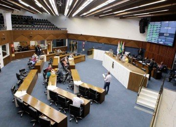 CMBH consolidou uma das maiorias mais conservadoras entre as capitais, com vereadores alinhados a pautas de costumes -  (crédito: BARBARA CREPALDI/CMBH)