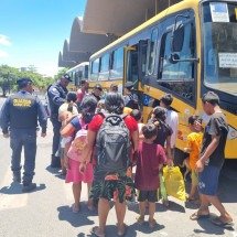 Venezuelanos são abandonados em rodoviária no Norte de Minas - Luiz Ribeiro/EM/D.A Press