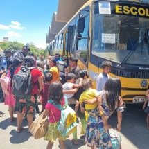 Reunião decidirá destino de venezuelanos abandonados em Montes Claros - Luiz Ribeiro/EM/D.A Press