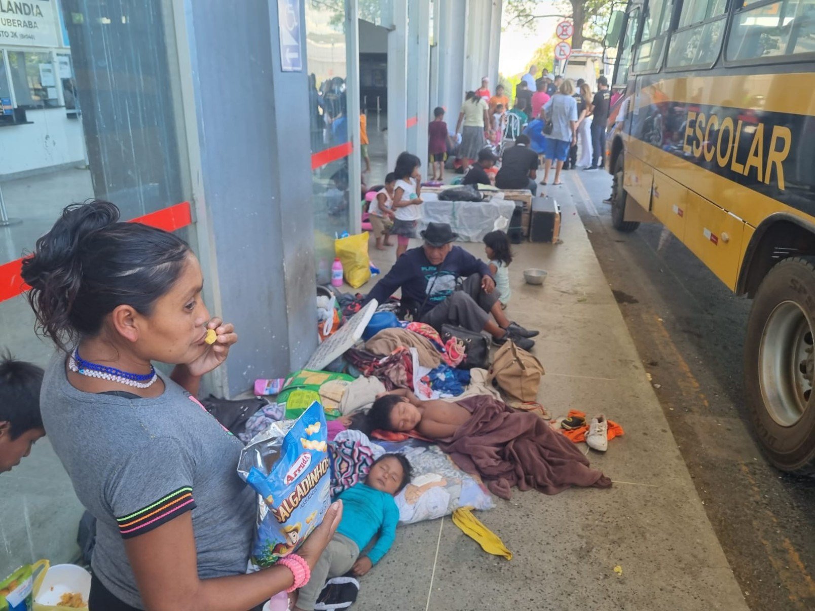 De acordo com Pol&iacute;cia Federal, os imigrantes sa&iacute;ram da Venezuela h&aacute; quatro anos, fugindo da crise de pobreza no pa&iacute;s-Luiz Ribeiro/EM/DA Press