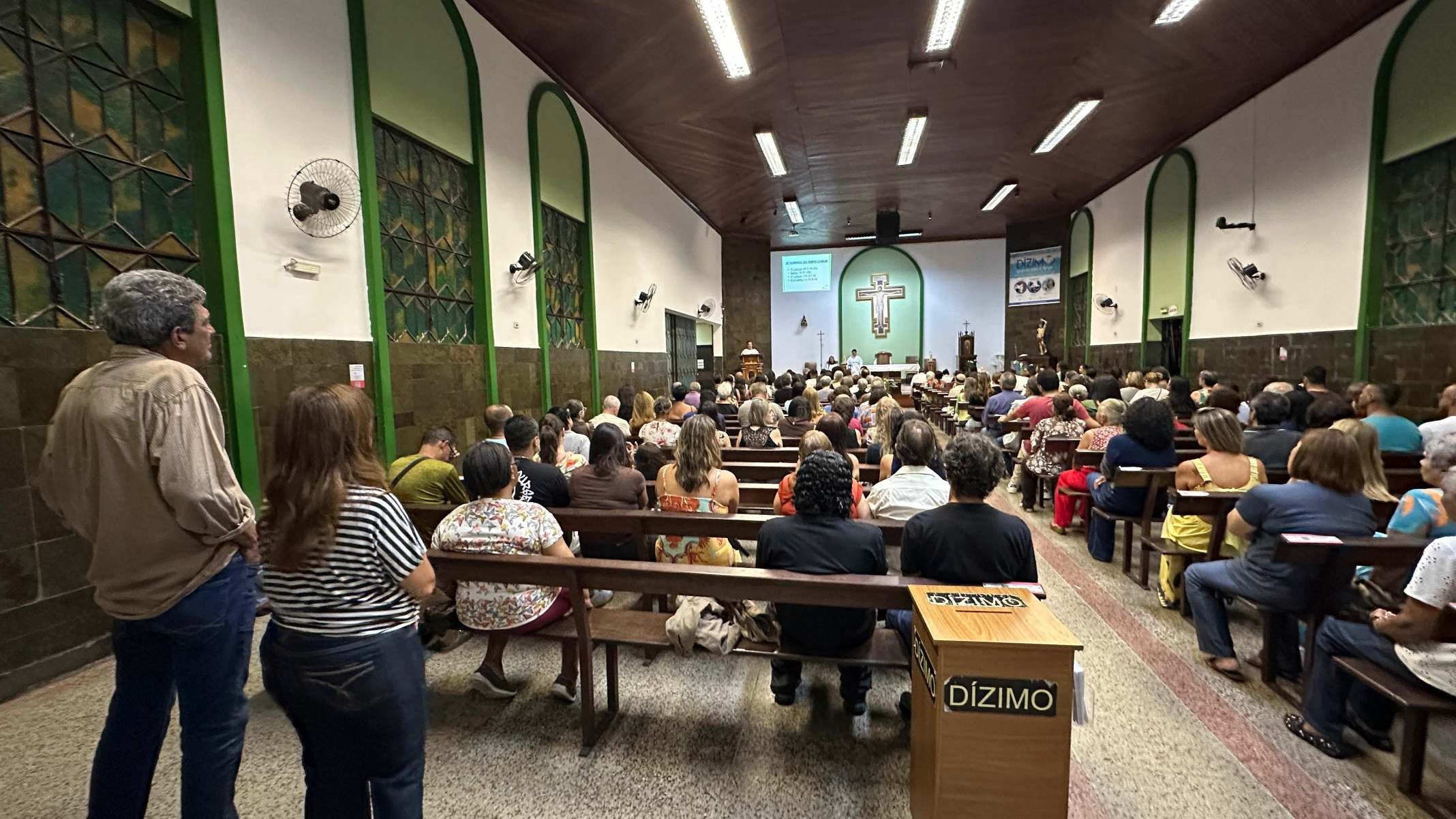 Missa de sétimo dia foi realizada neste sábado (15/11)-Ramon Lisboa/EM/D.A Press