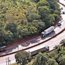 Simulado de acidente altera tráfego na BR-381, confira local e data - Mateus Parreiras/EM/D.A Press/Drone