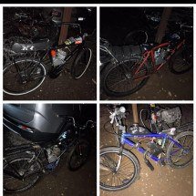 MG: adolescentes que furtavam bicicletas motorizadas de pátio são pegos - PMMG/Reprodução