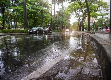 Imagem ilustrativa. BH está em alerta para pancadas de chuva neste domingo (16/11)
 -  (crédito: Leandro Couri/EM/D.A Press.)