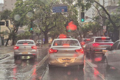 É esperado chuva entre 20 e 30 mm/h ou até 50 mm/dia -  (crédito: Jair Amaral/EM/D.A Press)