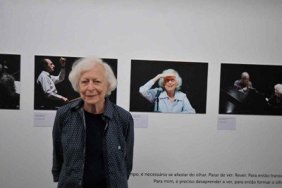 A diretora Ana Amélia Arantes participará de bate-papo com o público após sessão do filme, que acompanha a rotina de Berenice Menegale, de 91 anos, na Fundação de Educação Artística e revê sua formação como pianista, com estudos no brasil e na europa -  (crédito: Alexandre Guzanshe 29.12.2022 /EM/D.A Press)