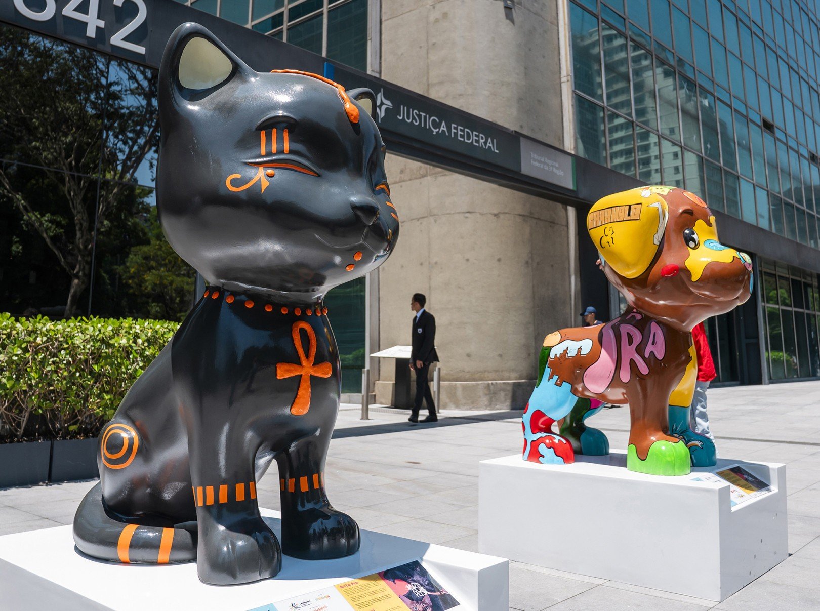 Esculturas da Art for Pets ocupam ruas e praças de São Paulo - DINO