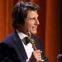 Tom Cruise recebe Oscar honorário por sua carreira - KEVIN WINTER / GETTY IMAGES NORTH AMERICA / GETTY IMAGES VIA AFP