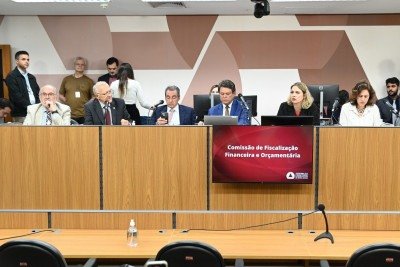 Deputados da FFO discutem lista de imóveis do Propag em reunião marcada por apelos pela retirada de escolas, hospitais e patrimônios públicos da lista de alienação -  (crédito: Ramon Bitencourt/ALMG)